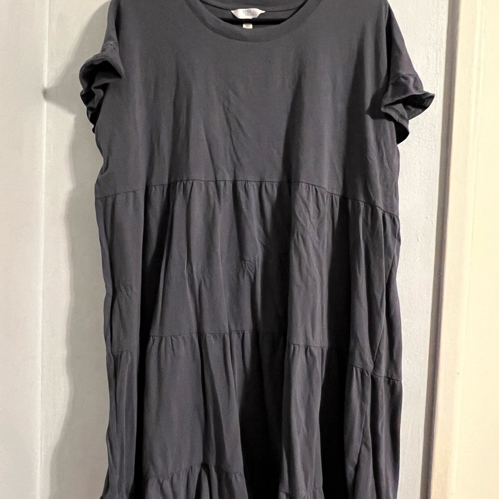 T-Shirt Dress with Short Sleeves